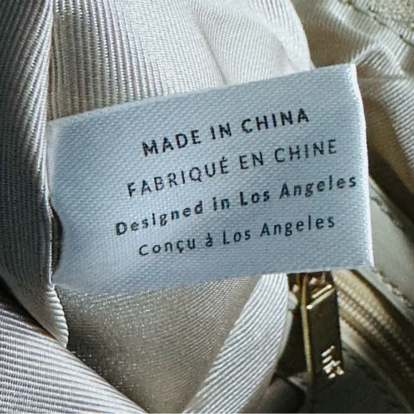 Anthropologie The Brigitte Satchel by Melie Bianco Ivory Pattern NWOT - Picture 14 of 17